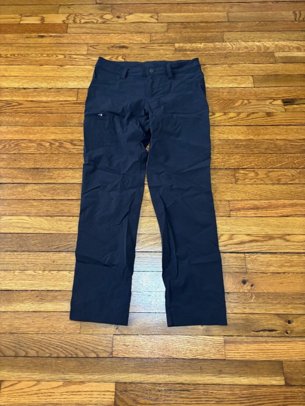 EMS Eastern Mountain Sports Women's Hiking Pants Sz 6p 6 SHORT Gray Lightweight - Picture 1 of 6